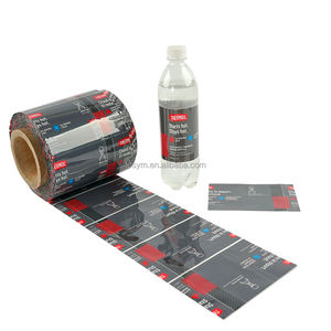 Kostenlose Muster Maßgefertigte PET/PVC Schrumpfhülsen Wärmeempfindliche Schrumpfetiketten für Getränke-, Wein-, Bier- und Tequila-Flaschenverpackungen - Product Image 5