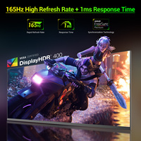 Monitor Gaming OEM de Fábrica de 34 Pulgadas 4K 3440*1440 LCD Negro 165Hz 300nits IPS 1ms(GTG) para eSports