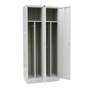 ตู้เก็บของโลหะ 2 ประตู ทรงสี่เหลี่ยม แบบตั้งพื้น พร้อมกุญแจล็อค สำหรับโรงเรียน รุ่น KL-6332132 - Product Image 4