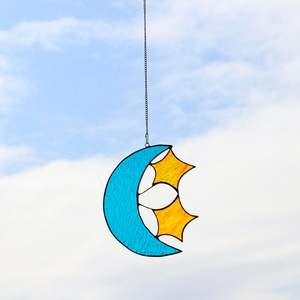 Art décoratif en <span class=keywords><strong>vitrail</strong></span> pour fenêtre et porte, décorations en <span class=keywords><strong>vitrail</strong></span>, panneaux de papillons, animaux, panneau de fenêtre suspendu <span class=keywords><strong>Tiffany</strong></span> en <span class=keywords><strong>vitrail</strong></span> - Product Image 2