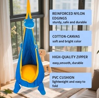 Haute qualité coton confortable Portable hamac balançoire coussin d'air pliable amusant jouet mignon Animal hamac Pod balançoire