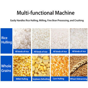Multifunktionale Reismühle & Getreidemühle 2-in-1 zum Fabrikpreis, Haushalts-Reisschäler & Getreidemühle - Product Image 5