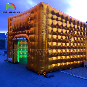 La cabina fotografica dell'interno della <span class=keywords><strong>tenda</strong></span> cubica gonfiabile del partito di evento all'aperto fa esplodere le tende del cubo dell'<span class=keywords><strong>oro</strong></span> - Product Image 2