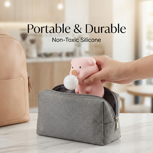 Dekompressions-Blasen-Spielzeug Schwein zum Drücken aus EVA-Material für Kinder mit Musikfunktion und Stressabbau-Puppe Großhandel für Alter 3-14 - Product Image 5