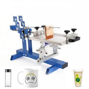 NS201 Manual Cylindrical <strong>Round</strong> Silk Screen <strong>Printer</strong> <strong>Machine</strong> - Product Image 1