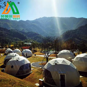 Dôme géodésique de luxe Maison Tente Resort Hôtel <span class=keywords><strong>Geodome</strong></span> pour camping - Product Image 3