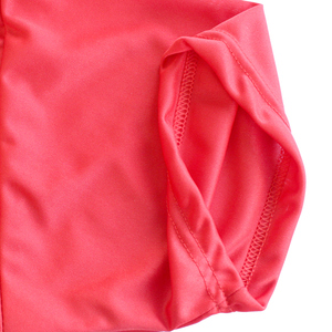 T-shirt promotionnel en polyester uni avec logo personnalisé imprimé par transfert thermique à prix abordable (1,3 $) - Product Image 3