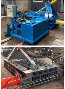 China Famous <b>Scrap</b> <b>Steel</b> Metal Baler Aluminum Can Press Machine for Sale With Good Price - Product Image 5