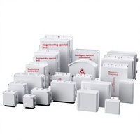 Boîtier de distribution/jonction extérieur étanche en plastique ABS pour câble d'alimentation de surveillance de sécurité