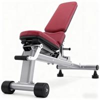 Banc de fitness robuste réglable équipement d'exercice multi-réglage musculation cadre en acier au carbone à usage commercial unisexe