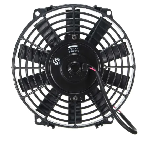 Ventilateur de refroidissement de moteur universel, 8 pouces, 10 pouces, 12 pouces, 14 pouces, ventilateur de radiateur universel 80W, radiateur électrique Slim Pull Push Racing