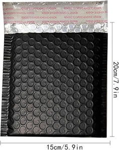 Enveloppes à bulles personnalisées 5,9x7,9 pouces, auto-adhésives, écologiques, durables, résistantes à l'humidité, sacs d'expédition pour petites entreprises - Product Image 6