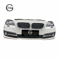 Conjunto de Parachoques Delantero Original Usado para BMW Serie 5 F10 F18 525i 530i 535Li, Parrilla, Faros Antiniebla, Faros Delanteros, Conjunto de Parte Delantera