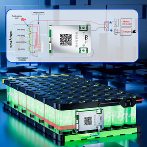 JKBMS JK-BD4A17S4P 40A 4S-17S สมาร์ท BMS 0.4A ระบบปรับสมดุลแบบแอคทีฟ สำหรับแบตเตอรี่ Lifepo4 Li-Ion Lto พร้อมบลูทูธ JIKONG BMS - Product Image 3