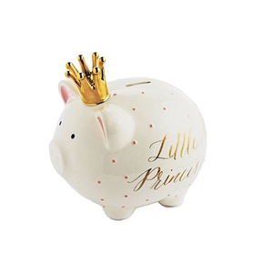 Personalized Piggy Banks Princess Castle Coin Bank For Baby Girls
