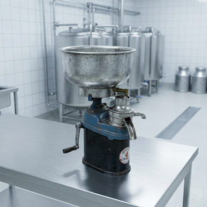 Centrífuga Eléctrica de Discos para Separar Leche y Crema, Máquina Separadora de Grasa Automática de Acero Inoxidable para Pequeñas Lecherías - Product Image 6