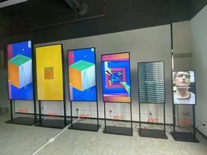 32 43 49 55 65 inch Độ sáng cao cửa sổ màn hình quảng cáo 2k 4k LCD cảm ứng hiển thị cho mua sắm kỹ thuật số đứng hiển thị - Product Image 6