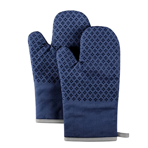 Custom Sublimation Printed Heat Resistant Double <b>Oven</b> Mitts Kitchen <b>Gloves</b> Eco-Friendly Dishwasher Safe High Quality Soft Cotton - Product Image 1