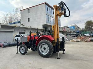 200m DTH 유압 트랙터 장착 물 우물 드릴링 장비 기계 광산 물 우물 드릴링 장비 - Product Image 5