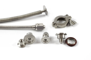 منفاخ تفريغ من الفولاذ المقاوم للصدأ نوع سويجلوك 1/4 بوصة و1/8 بوصة أنبوب مرن للتفريغ الهوائي VCR VCO OD - Product Image 4