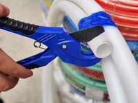 Vente directe d'usine, coupe-tube en alliage d'aluminium bleu à haute résistance à l'abrasion, outils de coupe, qualité industrielle, garantie de 3 ans
