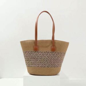 Wholesale Custom Logo <b>Straw</b> <b>Hat</b> Bag Two Piece Set Outdoor Sunshade <b>Hat</b> Wide Brimmed Large Capacity <b>Straw</b> Bag - Product Image 5