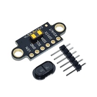 VL53L1X 4 metros TOF Tiempo de vuelo Rango con cubierta óptica Módulo de sensor de rango láser VL53L1X Vl53l1X V2