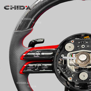 Volant en fibre de carbone personnalisé Dragonfly adapté aux Mercedes Benz <span class=keywords><strong>AMG</strong></span> <span class=keywords><strong>W204</strong></span> W205 W212 W176 W213 Cla W210 W177 W221 a C E S - Product Image 2