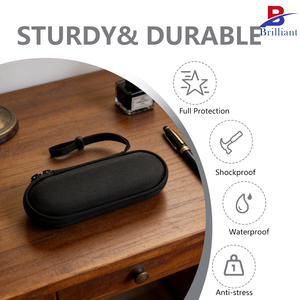 Astuccio Rigido per Penne Stilografiche, Organizzatore Portatile Compatibile con Parker, <span class=keywords><strong>Pelikan</strong></span>, Sheaffer e Altri, Ideale per Viaggi - Product Image 3