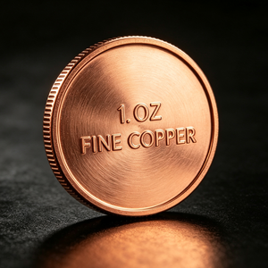 Barre de cuivre de 1 once pour cadeau - Product Image 4