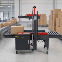 Machine à sceller les cartons F20 à détection automatique, scelleuse de cartons aléatoire W80-500mm sans réglage manuel, pour l'emballage logistique