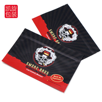Impression en héliogravure, sac en plastique PET/PE personnalisé avec fermeture éclair, sac à cigares, emballage pour tabac, sac d'emballage givré