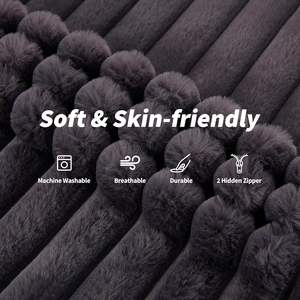 Fauteuils poufs rectangulaires de luxe décontractés Supreouts 3 en 1, <span class=keywords><strong>coussin</strong></span> de sol géant convertible, housse lavable en machine, canapé haute densité - Product Image 4