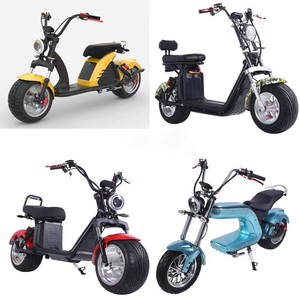 Lvjian Trung Quốc HL Nhà Máy Trực Tiếp Giá Rẻ Giá 1000W Citycoco Điện Xe Tay Ga 60V 20Ah Pin Lớn Bánh Xe Đường Phố Xe Đạp - Product Image 2