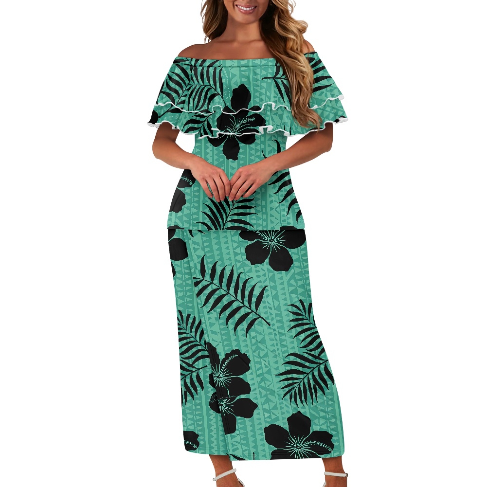 Wholesale Tropical Dresses - Maxi Casual Summer Style
