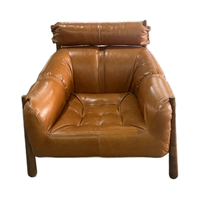 Fauteuil de salon de détente, en cuir microfibre doux et durable, personnalisable, une place, meubles de maison, appartement, hôtel