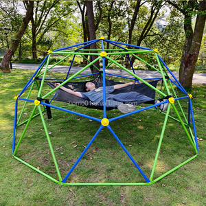 Zoshine Climbing Dome 12ft geometris, pusat bermain untuk anak-anak usia 3 sampai 10 tahun - Product Image 1