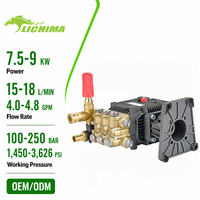 LICHIMA LBM1525/2020 Pompes à piston triplex haute pression de qualité pour moteurs à essence