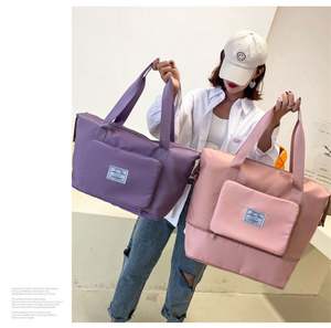 Sac de voyage de fitness et de yoga à séparation sèche et humide en gros, grande capacité, imperméable, sac à main pliable - Product Image 6