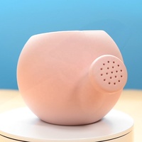 Ensemble d'accessoires d'été en silicone unisexe pelle à sable râteau à neige grand arrosoir doux pour les jouets de plage des enfants en plein air