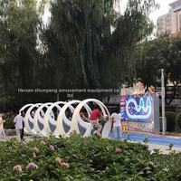 Vélo de cyclisme virtuel vertical auto-alimenté et lumineux, pour programme de fitness interactif et compétitif multijoueur Park Snail