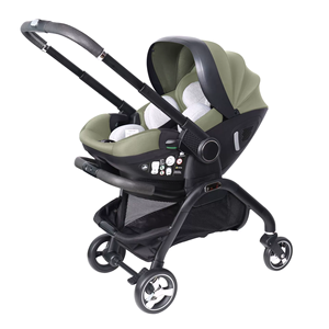 2025 stile europeo neonato grazioso 3 <span class=keywords><strong>in</strong></span> 1 passeggino con seggiolino <span class=keywords><strong>auto</strong></span> pieghevole passeggino da viaggio leggero Kidilo passeggino - Product Image 3