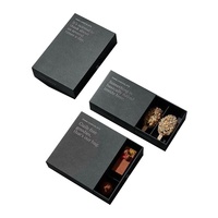 Boîtes de papier d'emballage alimentaire de cadeau de chocolat de noix de Noël de luxe papier kraft ou original personnalisé avec logo brun noir