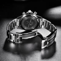 Reloj de Cuarzo Pagani Design 1644 Estilo Panda a Bajo Precio para Hombre, Cronógrafo de Lujo con Calendario, Envío Directo, Relojes Deportivos para Hombre