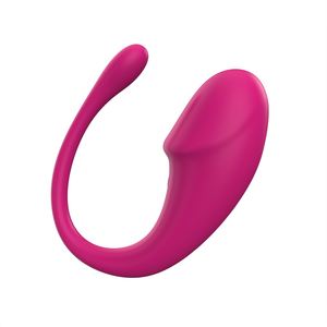 Vibratore a Forma di Uovo con Controllo Remoto App, <span class=keywords><strong>Mini</strong></span> Stimolatore Clitorideo e Vaginale per Donna, Giocattolo Sessuale all'Ingrosso - Product Image 2