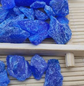 Blocchi di Calcanite Naturale Blu Rame, Vitriolo Blu, Pietra Blu in Vendita - Product Image 3