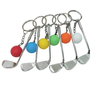 Golf Keychain Mini vòng chìa khóa Câu lạc bộ thể thao ba lô túi trang trí sáng tạo cho người yêu thể thao người đàn ông phụ nữ chàng trai cô gái Golf Móc chìa khóa - Product Image 1