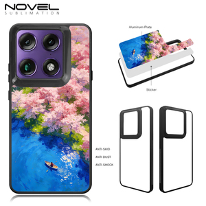 เคสโทรศัพท์ TPU 2D สำหรับ Moto <span class=keywords><strong>G</strong></span> Series แบบใหม่ ดีไซน์พิมพ์ลายเองได้ เคสโทรศัพท์ยางนิ่มแบบ Sublimation สำหรับ Moto G06 Power - Product Image 1