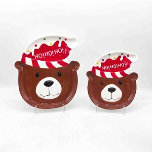 Taza de Cerámica de Navidad <span class=keywords><strong>con</strong></span> Diseño de Oso <span class=keywords><strong>con</strong></span> Bufanda y Mango de Bastón de Caramelo, Taza Festiva para Café, Regalo para el Hogar u Oficina - Product Image 5