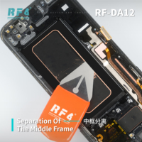 Kit d'outils de réparation de téléphone RF4 DA12, ensemble de 4 lames ultra-minces multifonctions pour démontage, séparation d'écran, retrait de CI et nettoyage de colle